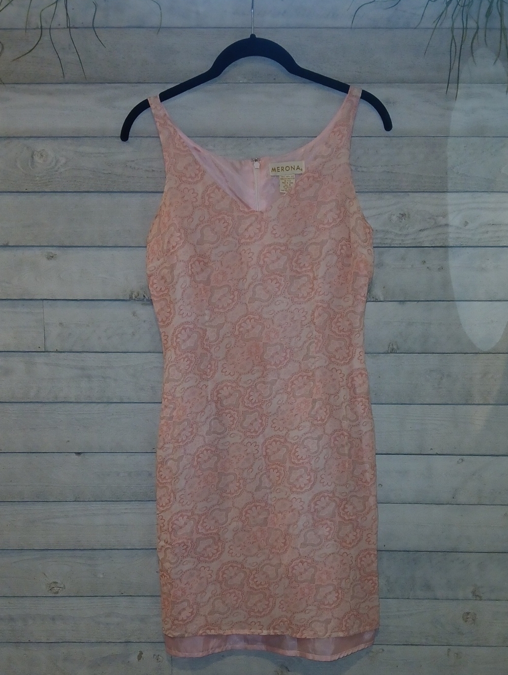 Merona Pale Pink Lace Mini Dress